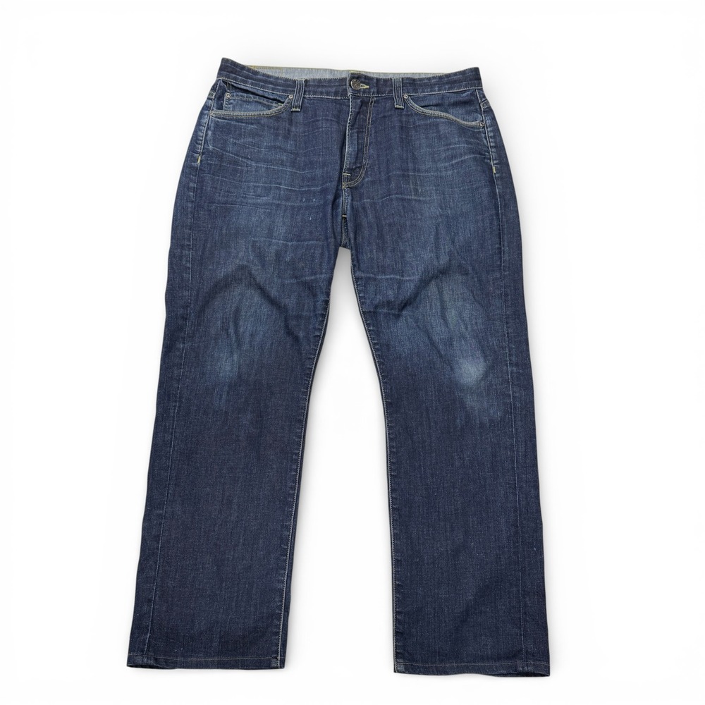 Agave Denim Mens No 11 Classic Straight Leg Jeans Blue 36 x 29 USA‎ Made
